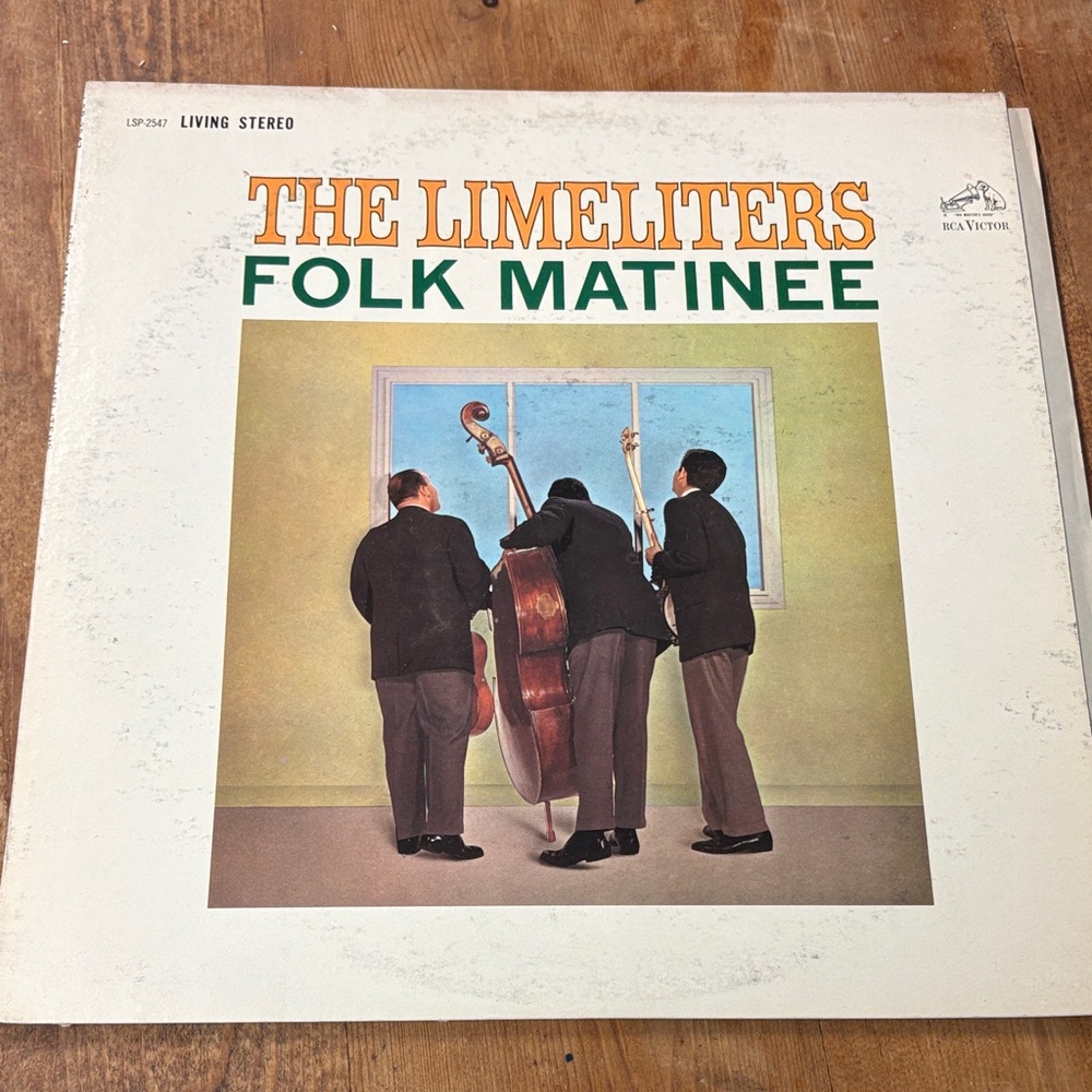 The Limeliters Folk Matinee Vinyl Record